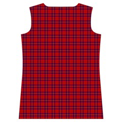 Rose Tartan Women s Basketball Tank Top from ArtsNow.com Back