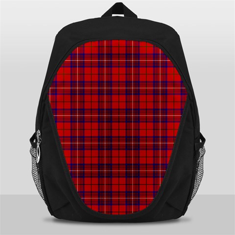 Rose Tartan Backpack Bag from ArtsNow.com Front