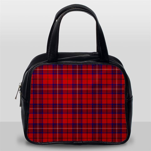 Rose Tartan Classic Handbag (One Side) from ArtsNow.com Front