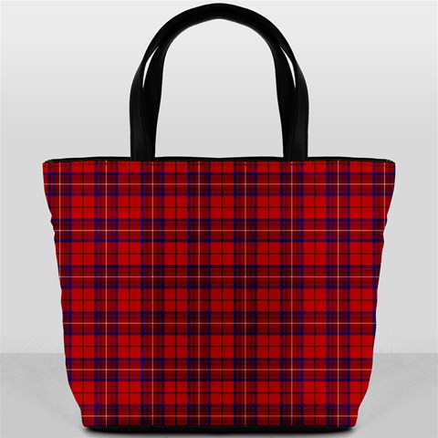 Rose Tartan Bucket Bag from ArtsNow.com Back