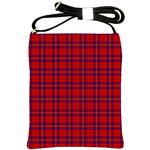 Rose Tartan Shoulder Sling Bag