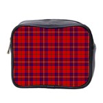 Rose Tartan Mini Toiletries Bag (Two Sides)