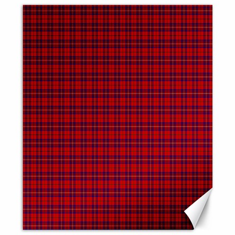 Rose Tartan Canvas 8  x 10  from ArtsNow.com 8.15 x9.66  Canvas - 1