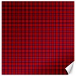 Rose Tartan Canvas 12  x 12 