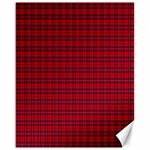 Rose Tartan Canvas 16  x 20 