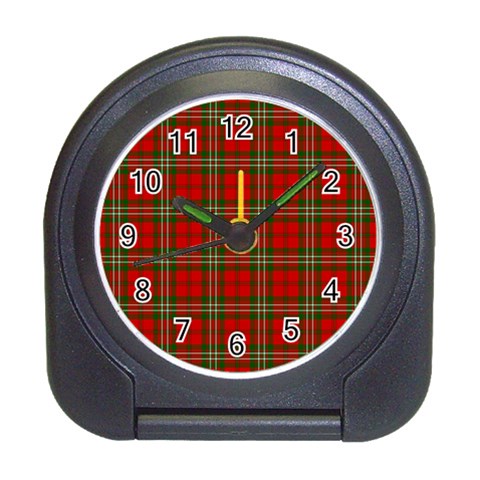 Scott Tartan Desk Alarm Clock from ArtsNow.com Front