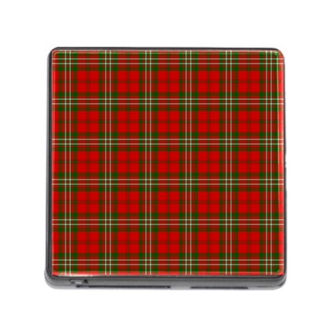 Scott Tartan Memory Card Reader (Square) from ArtsNow.com Front