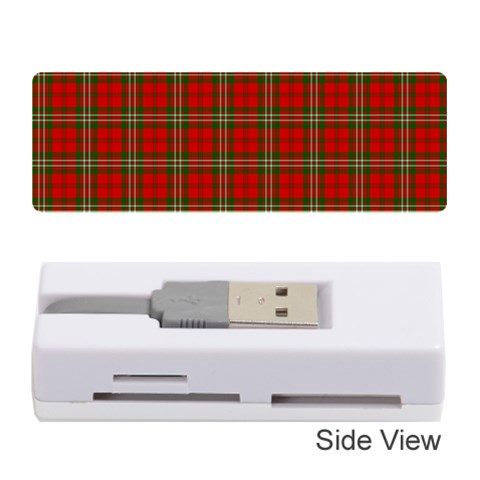 Scott Tartan Memory Card Reader (Stick) from ArtsNow.com Front