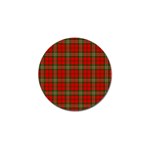 Scott Tartan Golf Ball Marker