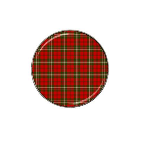 Scott Tartan Hat Clip Ball Marker from ArtsNow.com Front