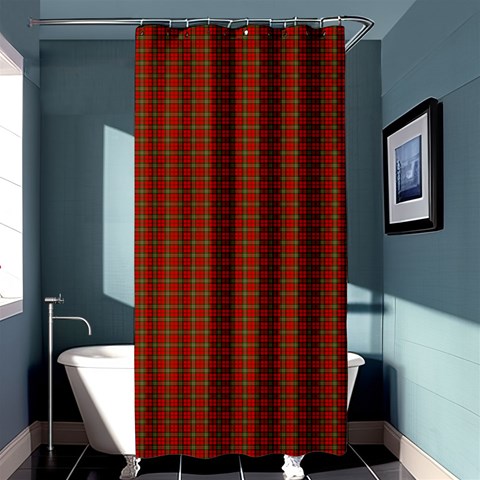 Scott Tartan Shower Curtain 36  x 72  (Stall) from ArtsNow.com Curtain(36 X72 ) - 33.26 x66.24  Curtain(36 X72 )