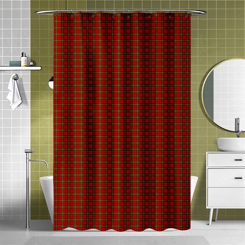 Scott Tartan Shower Curtain 48  x 72  (Small) from ArtsNow.com Curtain(48  X 72 ) - 42.18 x64.8  Curtain(48  X 72 )