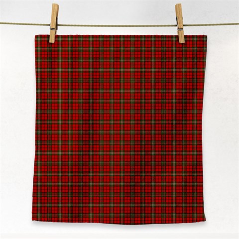 Scott Tartan Face Towel from ArtsNow.com Front