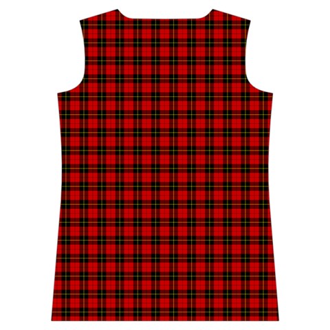 Wallace Tartan Women s Basketball Tank Top from ArtsNow.com Back