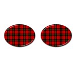 Wallace Tartan Cufflinks (Oval)