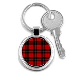 Wallace Tartan Key Chain (Round)