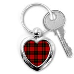 Wallace Tartan Key Chain (Heart)