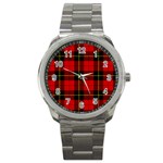 Wallace Tartan Sport Metal Watch