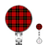 Wallace Tartan Stainless Steel Nurses Watch