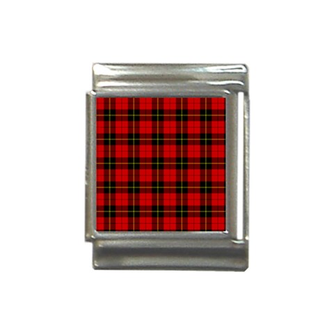 Wallace Tartan Italian Charm (13mm) from ArtsNow.com Front