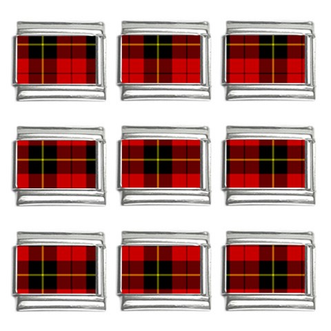 Wallace Tartan 9mm Italian Charm (9 pack) from ArtsNow.com Front