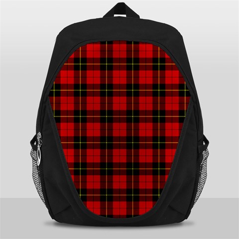 Wallace Tartan Backpack Bag from ArtsNow.com Front