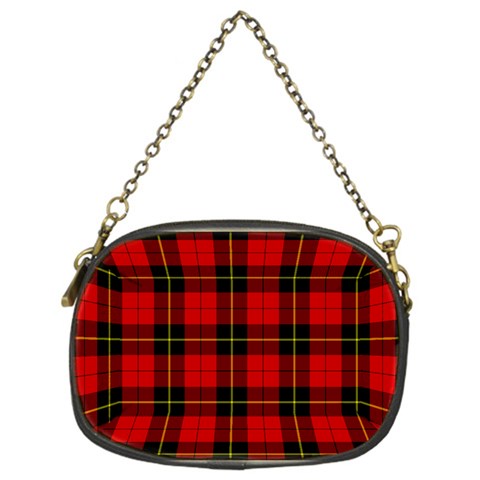 Wallace Tartan Chain Purse (One Side) from ArtsNow.com Front