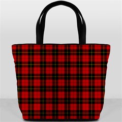 Wallace Tartan Bucket Bag from ArtsNow.com Back