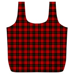 Wallace Tartan Full Print Recycle Bag (XL) from ArtsNow.com Front