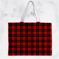 Wallace Tartan Zipper Mini Tote Bag from ArtsNow.com Front