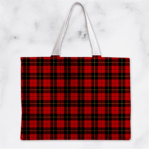 Wallace Tartan Zipper Mini Tote Bag from ArtsNow.com Back