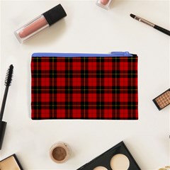 Wallace Tartan Canvas Cosmetic Bag (XS) from ArtsNow.com Back