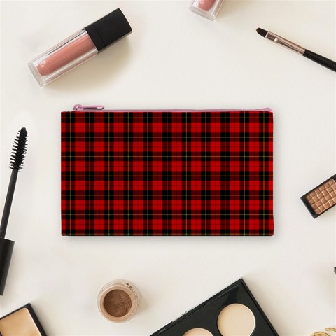 Wallace Tartan Cosmetic Bag (S) from ArtsNow.com Front