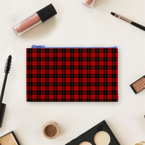 Wallace Tartan Cosmetic Bag (S) from ArtsNow.com Front