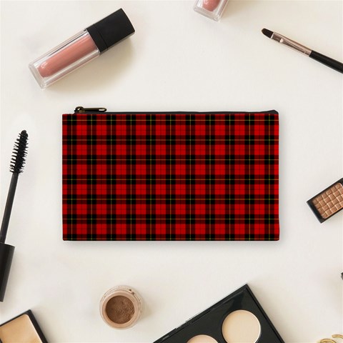 Wallace Tartan Cosmetic Bag (S) from ArtsNow.com Front