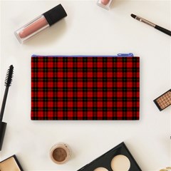 Wallace Tartan Cosmetic Bag (S) from ArtsNow.com Back