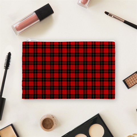 Wallace Tartan Cosmetic Bag (M) from ArtsNow.com Front