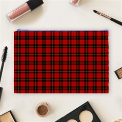 Wallace Tartan Cosmetic Bag (L) from ArtsNow.com Front