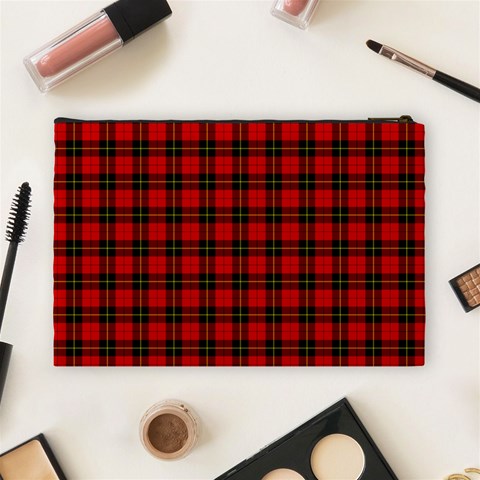 Wallace Tartan Cosmetic Bag (L) from ArtsNow.com Back