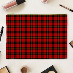 Wallace Tartan Cosmetic Bag (XL) from ArtsNow.com Front