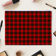 Wallace Tartan Cosmetic Bag (XL) from ArtsNow.com Back