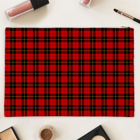 Wallace Tartan Cosmetic Bag (XXL) from ArtsNow.com Back