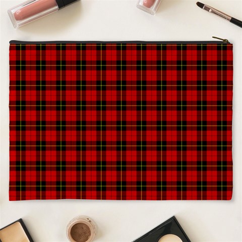 Wallace Tartan Cosmetic Bag (XXXL) from ArtsNow.com Back