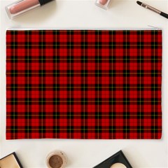 Wallace Tartan Cosmetic Bag (XXXL) from ArtsNow.com Back