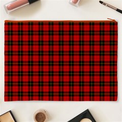 Wallace Tartan Cosmetic Bag (XXXL) from ArtsNow.com Back