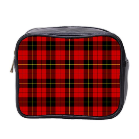 Wallace Tartan Mini Toiletries Bag (Two Sides) from ArtsNow.com Front