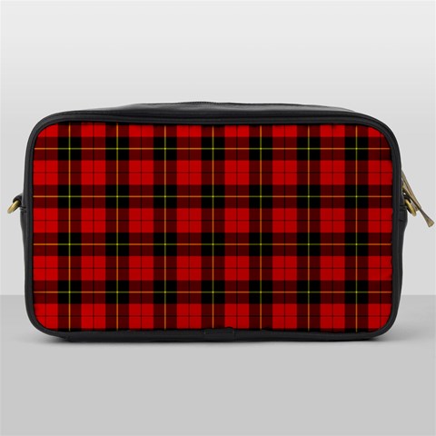 Wallace Tartan Toiletries Bag (One Side) from ArtsNow.com Front