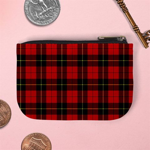 Wallace Tartan Mini Coin Purse from ArtsNow.com Back