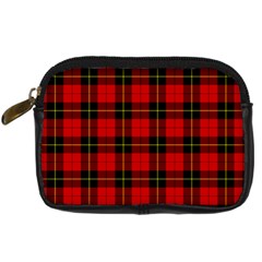 Wallace Tartan Digital Camera Leather Case from ArtsNow.com Front