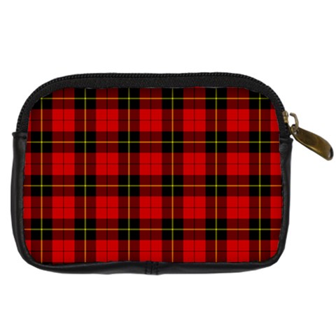 Wallace Tartan Digital Camera Leather Case from ArtsNow.com Back